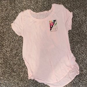 Pink Hollister graphic tee